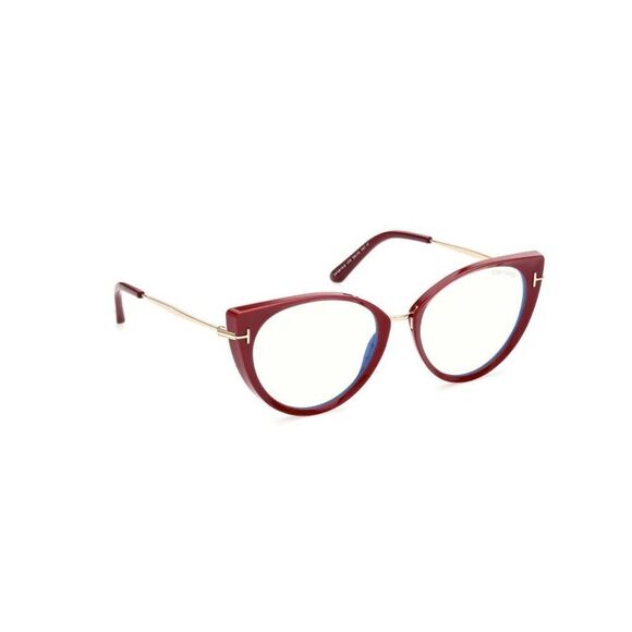 New Authentic Tom Ford FT5815-B/V 074 Cat Eye Eyeglasses - Picture 3 of 4